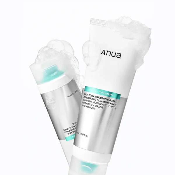 anua-pdrn-hyaluronic-acid-moisturizing-cleansing-foam-pinka-texture
