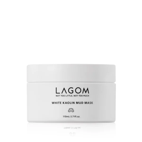 Глиняна маска Lagom White Kaolin Mud Mask 110 мл для очищення пор та контролю себуму