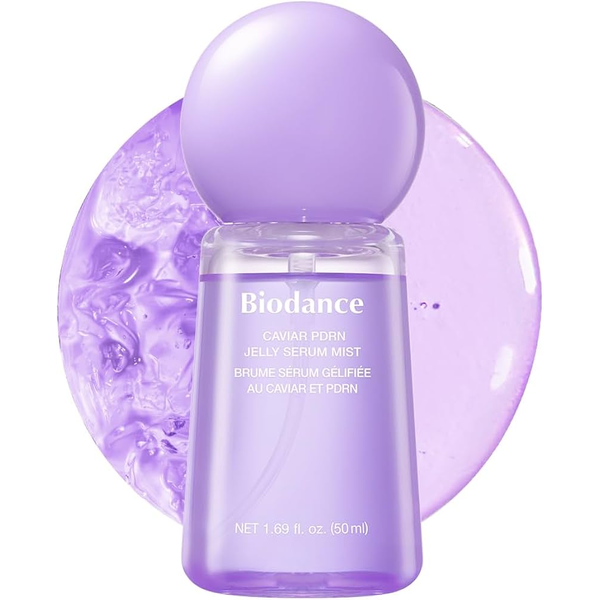 Зволожуючий гелевий серум-міст BIODANCE Caviar PDRN Jelly Serum Mist з PDRN та екстрактом чорної ікри 50 мл