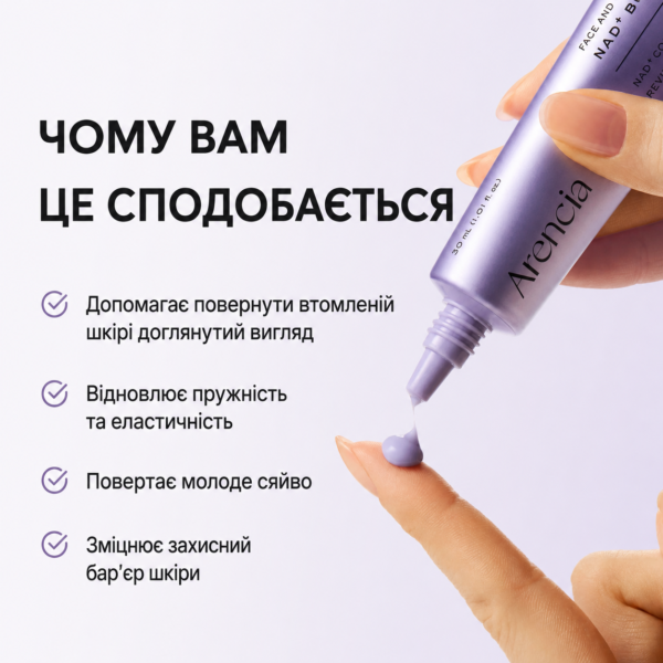 Сироватка Arencia NAD+ Booster INFO (2)