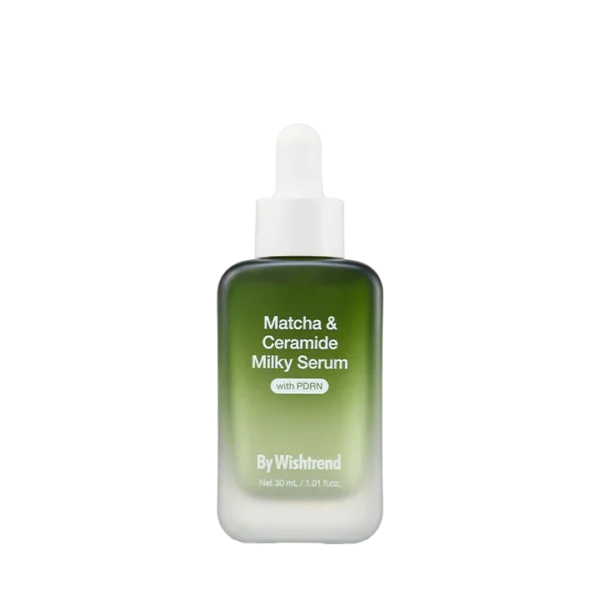 Сироватка BY WISHTREND Matcha & Ceramide Milky Serum з матчею та керамідами