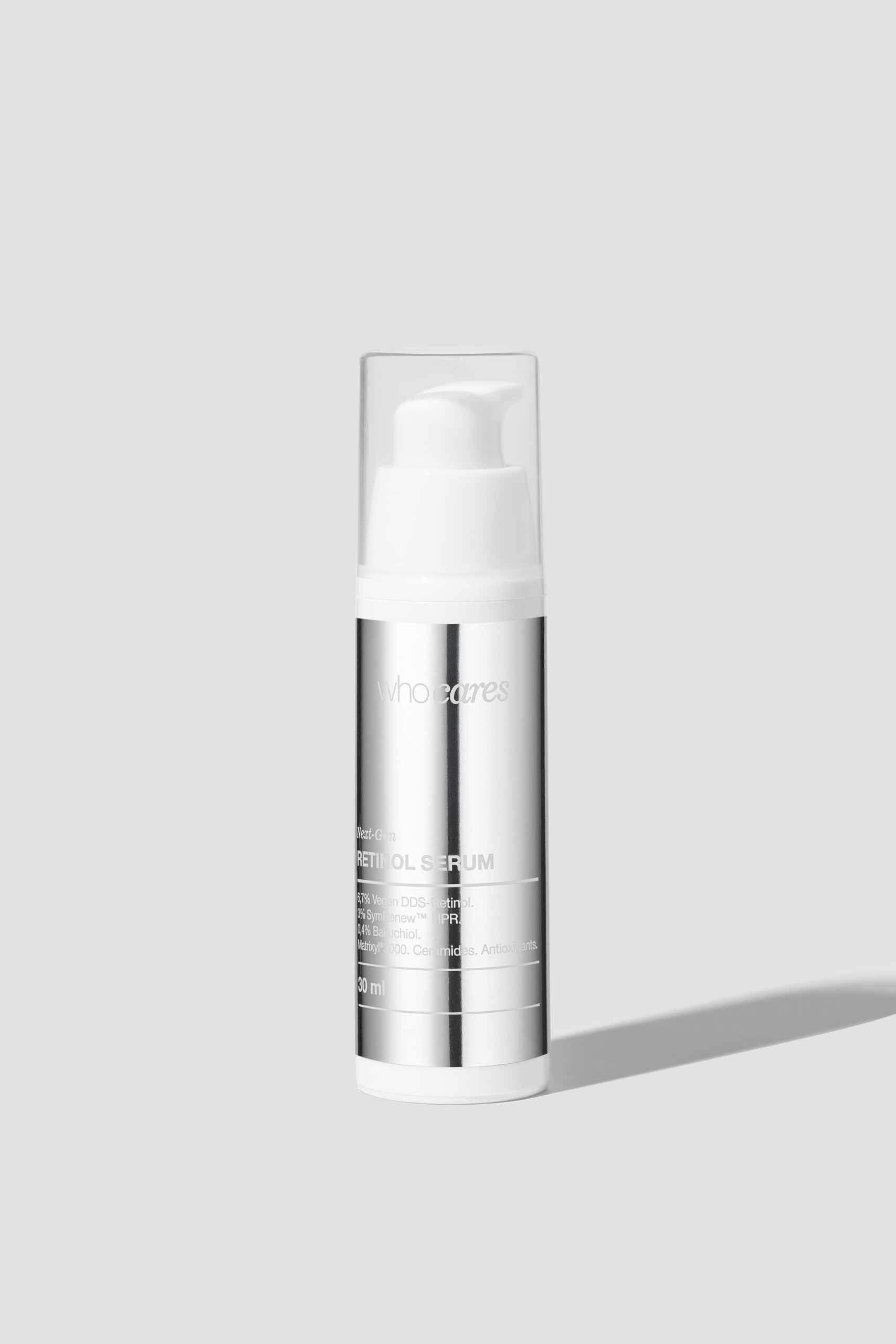 Сироватка для обличчя з ретинолом whocares Next-Gen Retinol Serum 30 мл Сироватка для обличчя з ретинолом whocares Next-Gen Retinol Serum 30 мл