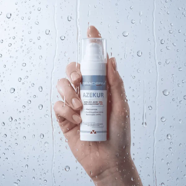 Крем Braderm Azekur Cream для контролю акне та догляду за шкірою з постакне, 30 мл